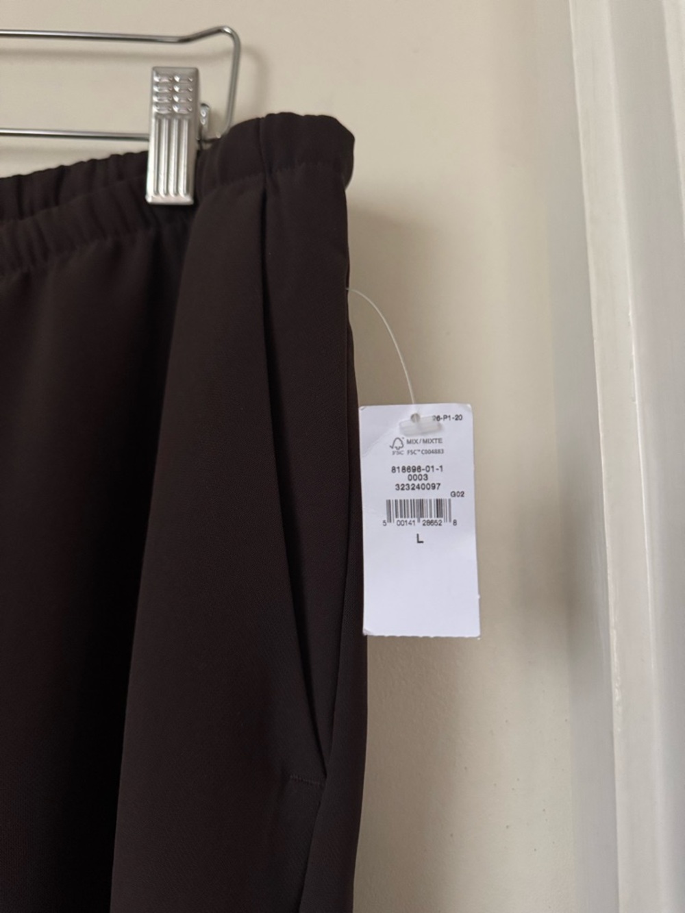 Gap Wide Leg Easy Pants - Terra Brown - Picture 5 of 6